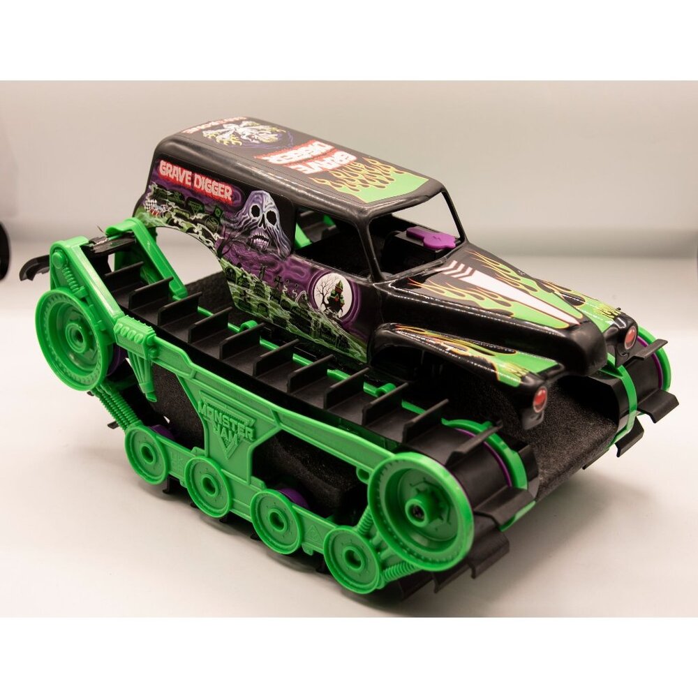 Official Grave Digger Trax All-Terrain Remote Control Outdoor Vehicle Only